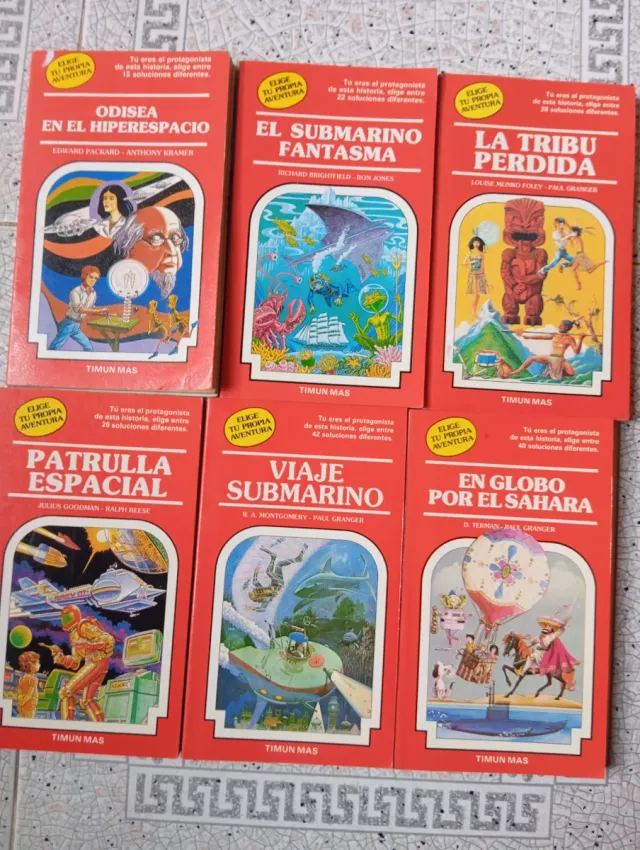 Lote 11 libros Elige Tu Propia Aventura