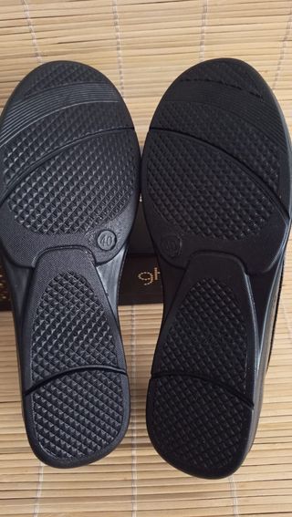 Zapatos piel negro mujer talla 40