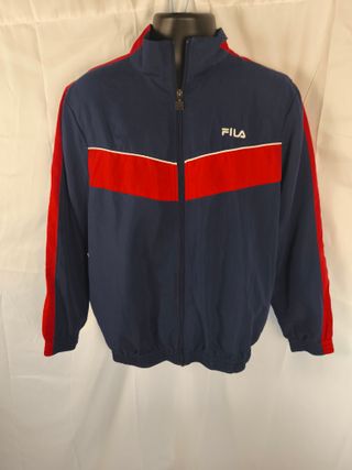 Chaqueta Vintage Fila Azul/Roja T50
