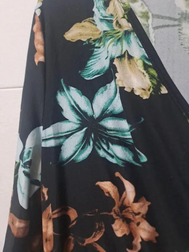 Vestido floral manga larga Inside Talla S