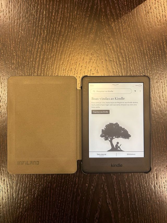 Kindle 10ª Geração com Capa Azul