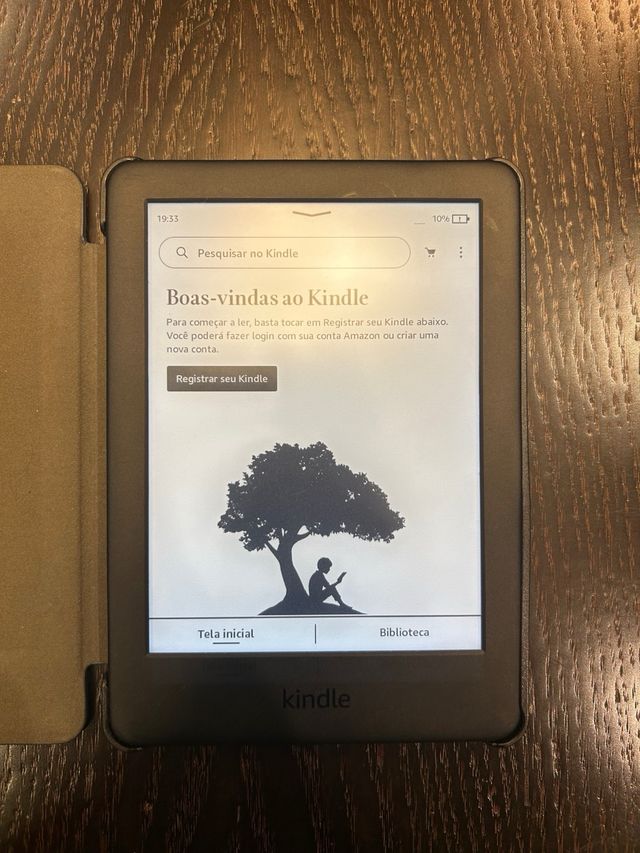 Kindle 10ª Geração com Capa Azul