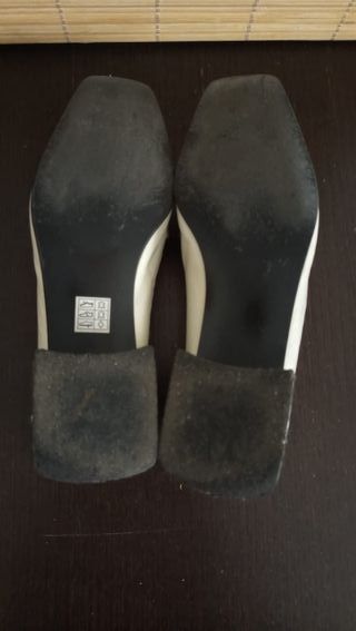 Zapatos Panache Piel Beige Talla 39