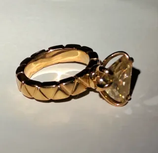 Anillo Moissanita y Plata