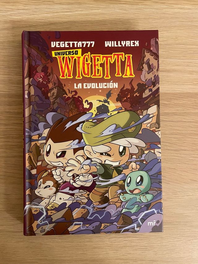 Libro juvenil Universo Wigetta “La evolución “