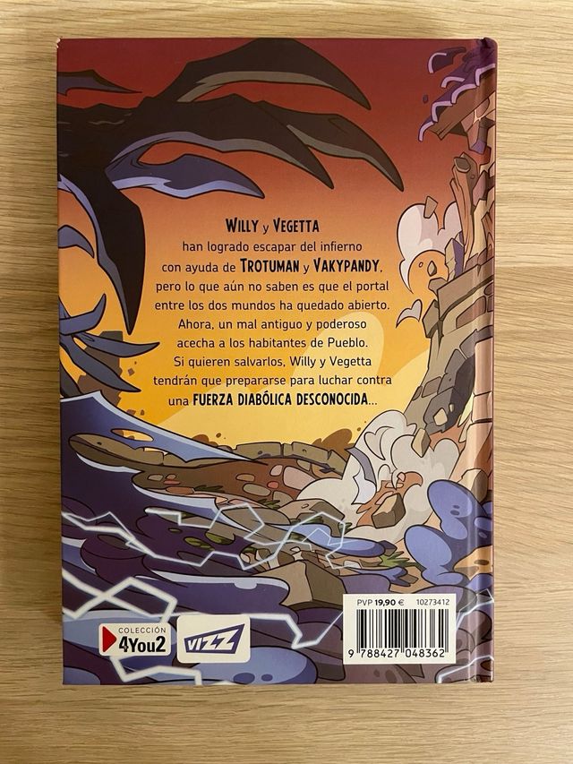 Libro juvenil Universo Wigetta “La evolución “