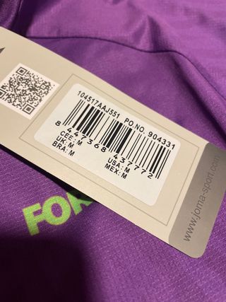 Camiseta Joma Behobia San Sebastián Morada