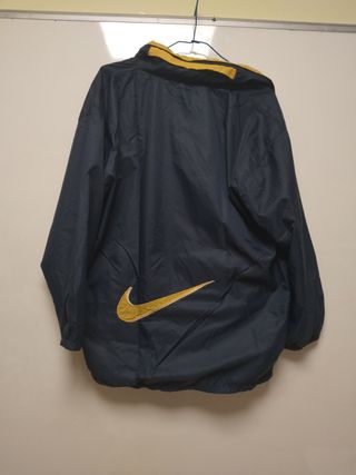 Cortavientos Vintage Nike Azul y Amarillo