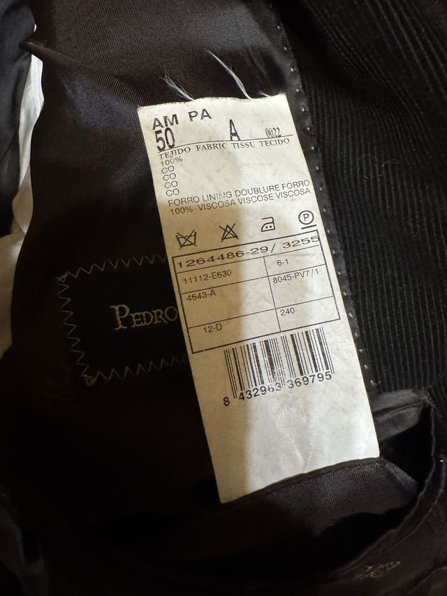 Chaqueta de vestir Pedro del Hierro t. 3XL