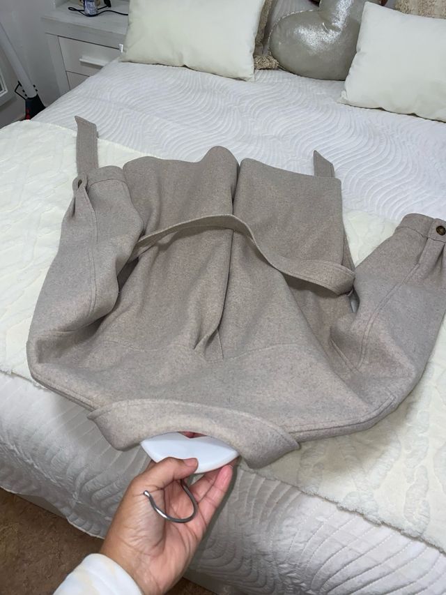 Sobrecamisa Beige Zara