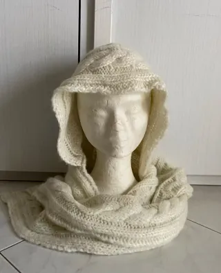 Sciarpa con cappuccio Canadiens bambina