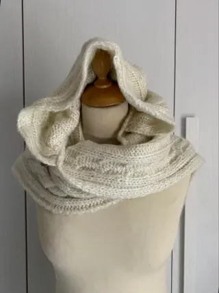 Sciarpa con cappuccio Canadiens bambina