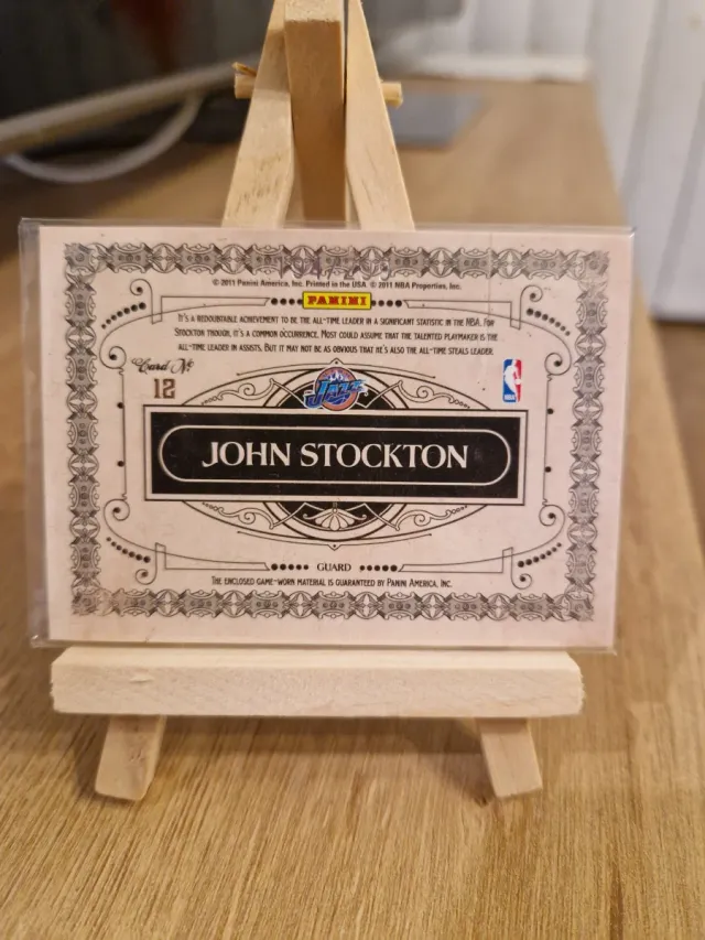 John Stockton Jazz Patch 299