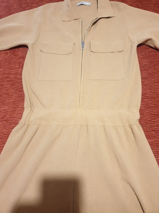 Buzo Zara Punto Mujer Talla M Beige mas bonito ser
