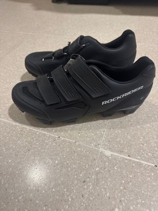 Zapatillas Ciclismo Rockrider Negras