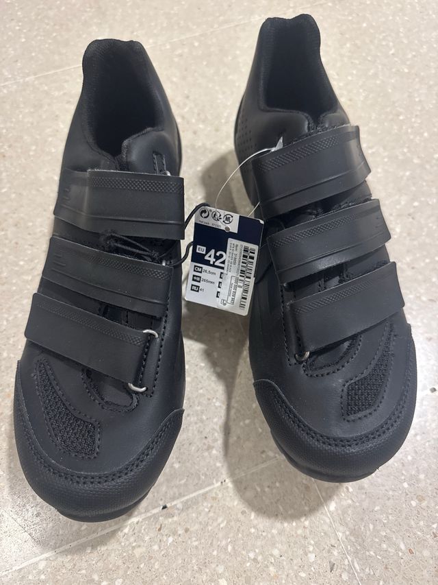 Zapatillas Ciclismo Rockrider Negras