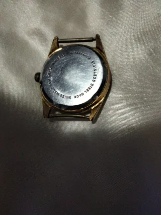 Reloj Edox Vintage Dorado y Plateado