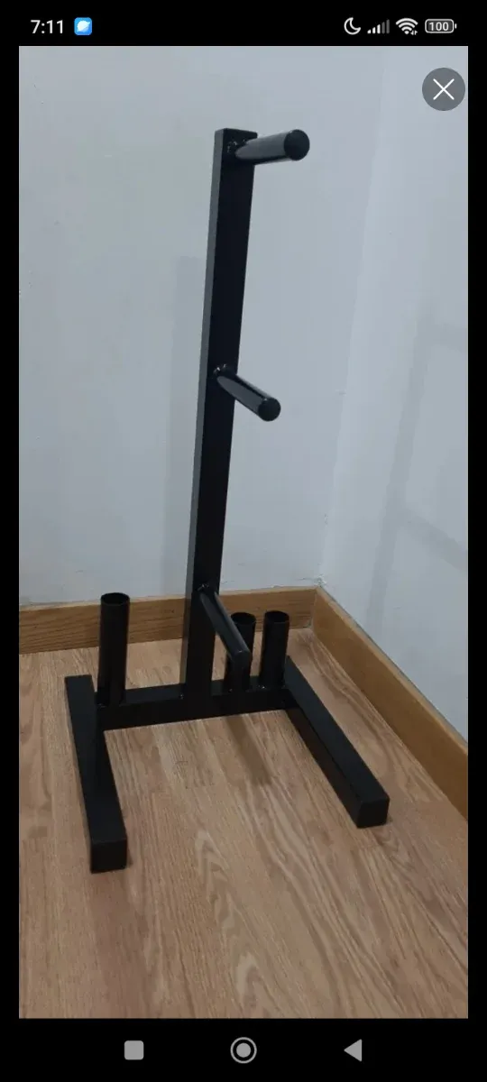 Soporte para discos de pesas