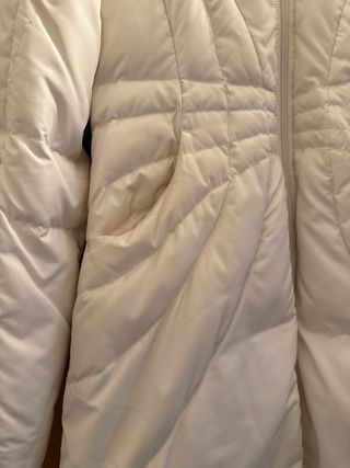 Piumino lungo Koan bianco