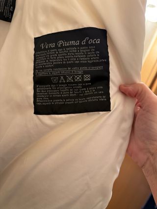 Piumino lungo Koan bianco