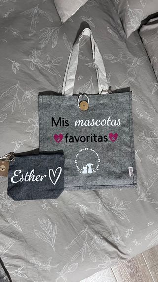 Bolso Mis mascotas favoritas y neceser