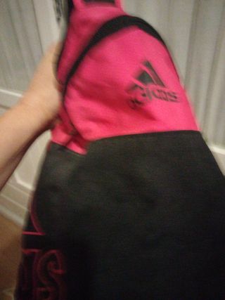 Bolsa Deporte Adidas Rosa y Negra