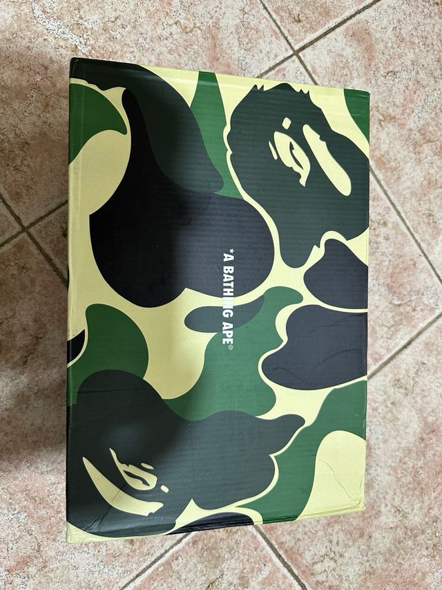 Bape Bapesta Negras y Blancas
