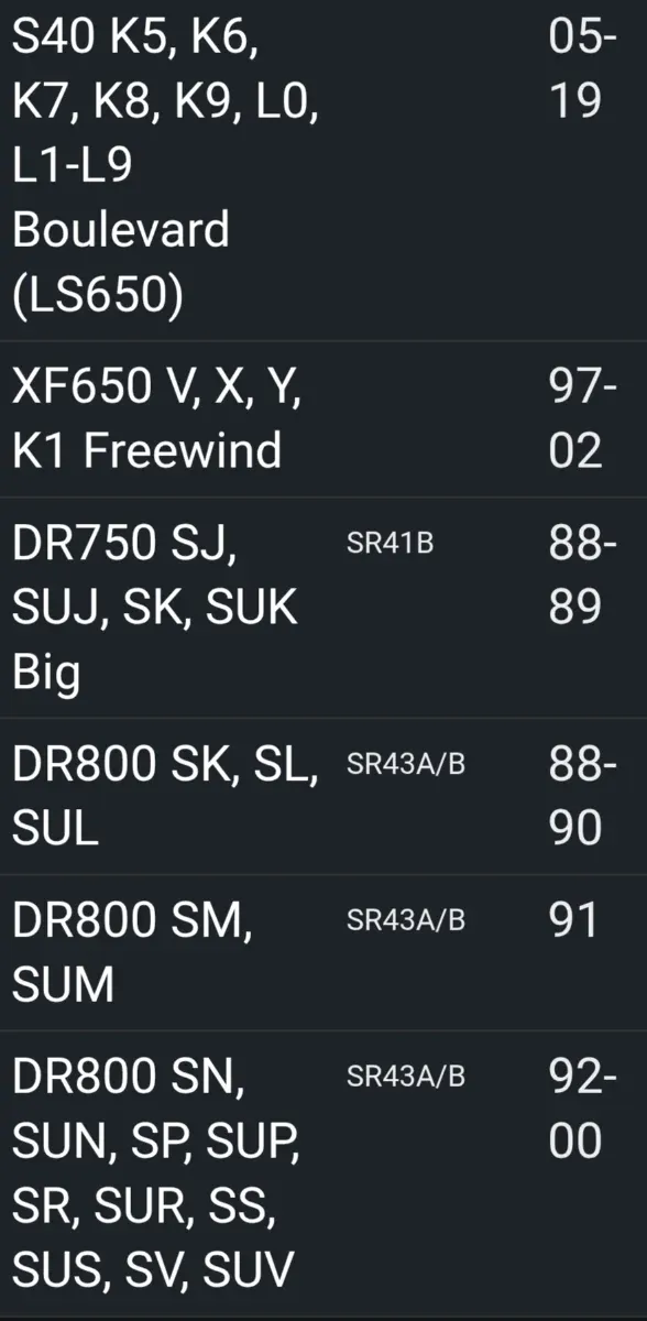 4 Filtros Aceite HF137 Suzuki