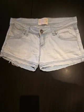 Pantalón corto vaquero azul Talla L