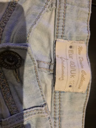 Pantalón corto vaquero azul Talla L