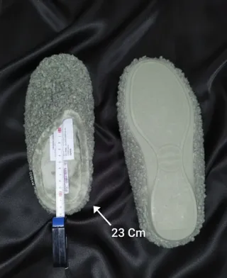 Pantuflas Mujer Talla 38 Verde Menta Hechas En ESP