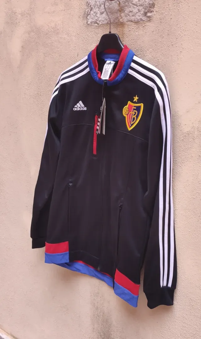 Felpa Adidas F.C Basilea 2015-16 Nuova