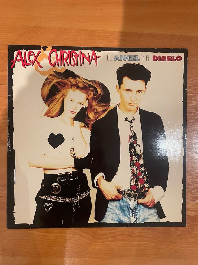 Vinilo Alex y Christina El Ángel y el Diablo