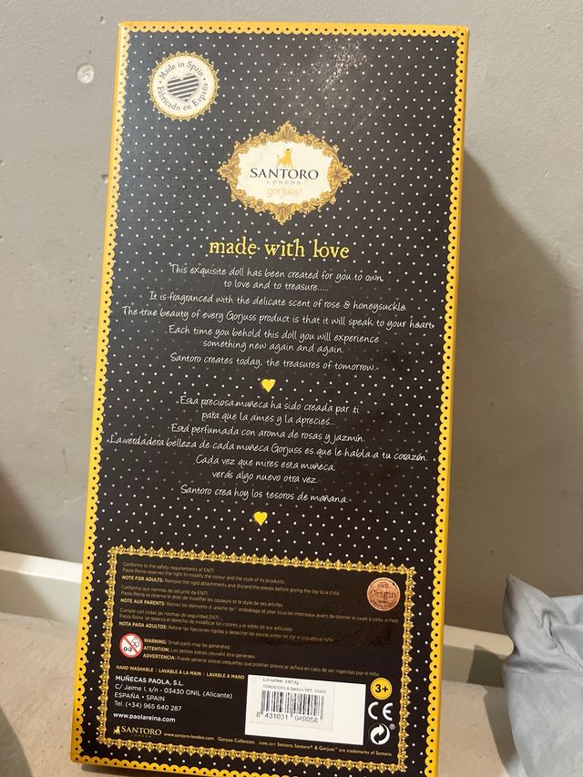 Muñeca Gorjuss Toadstools Santoro London