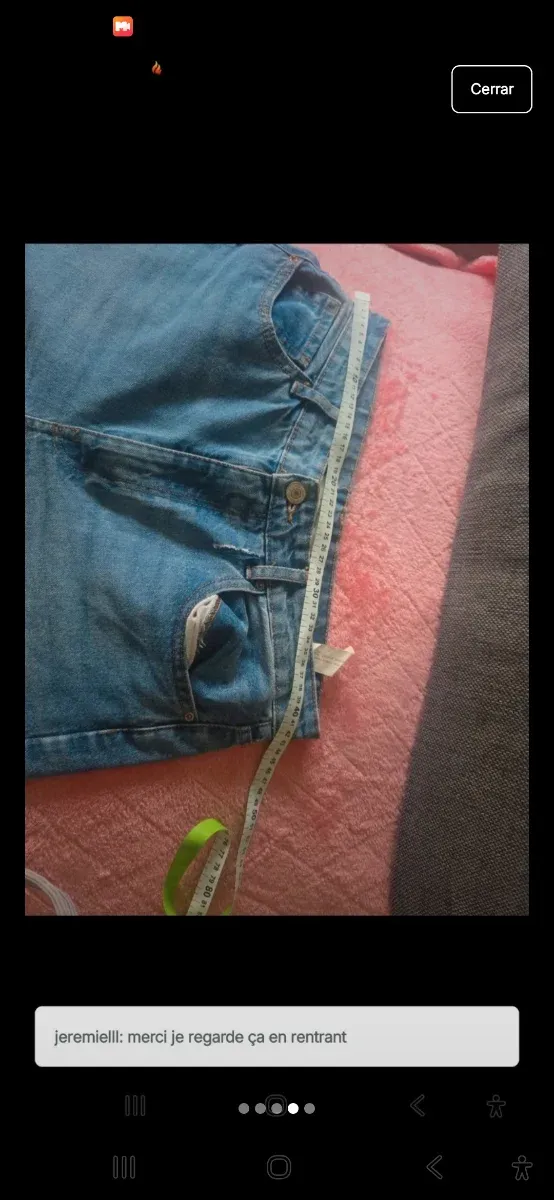 Pantalón culotte talla 40