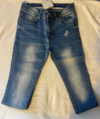 Jeans skinny donna blu