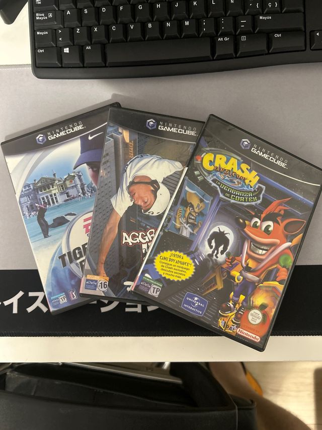 Lote 3 Juegos Nintendo GameCube PAL ESPAÑA