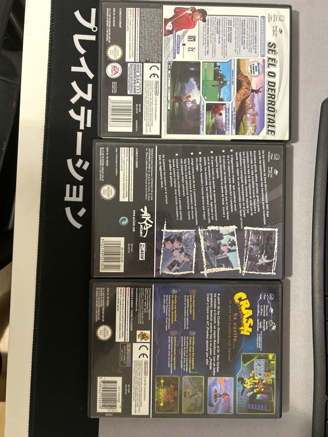 Lote 3 Juegos Nintendo GameCube PAL ESPAÑA