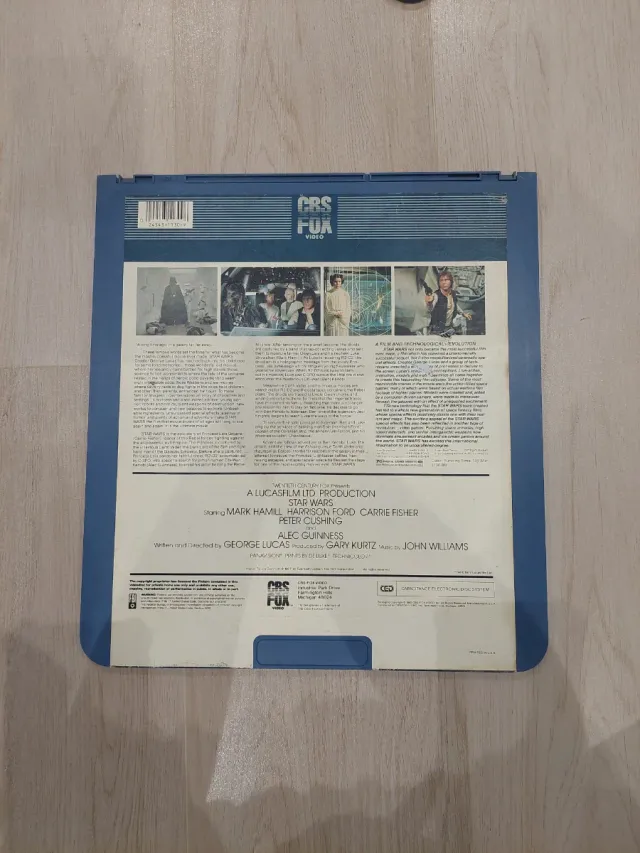 CED (NO LASERDISC) Star Wars