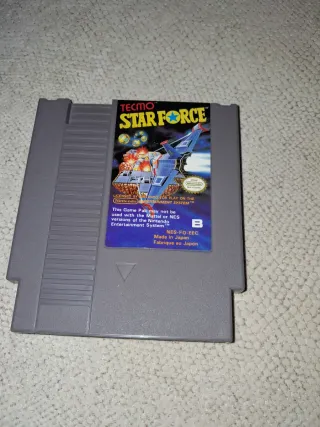 Star Force Tecmo NES Juego Original Caja