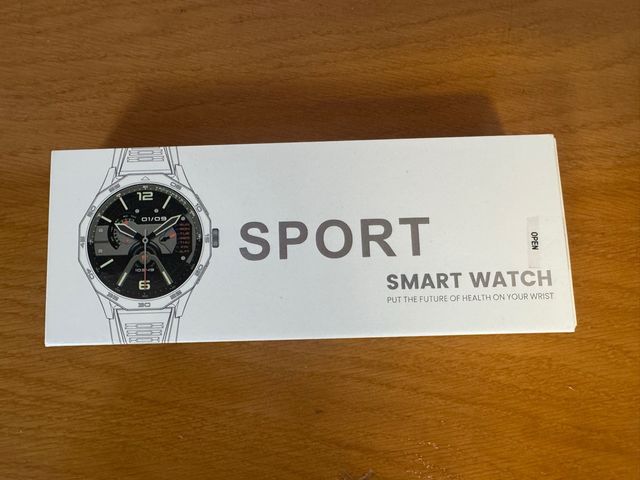 Smartwatch Sport Negro y Plateado