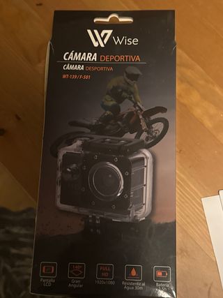 Cámara Deportiva Wise HD 1080P WT-139/F-501