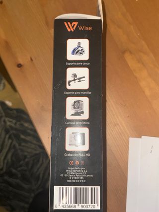 Cámara Deportiva Wise HD 1080P WT-139/F-501