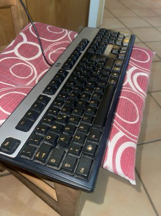 Tastiera HP Nera e Argento