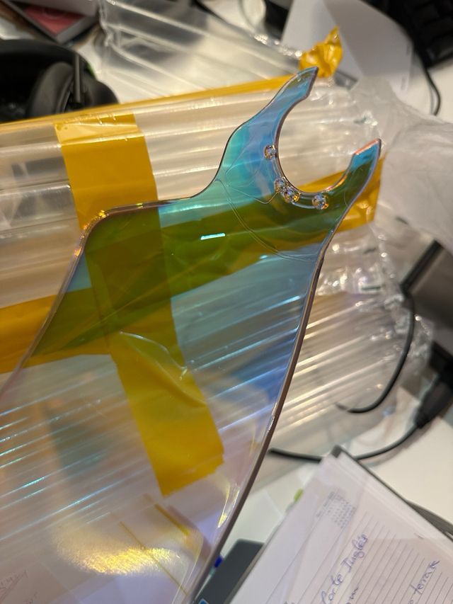 Visera Casco LS2 JET Cromada