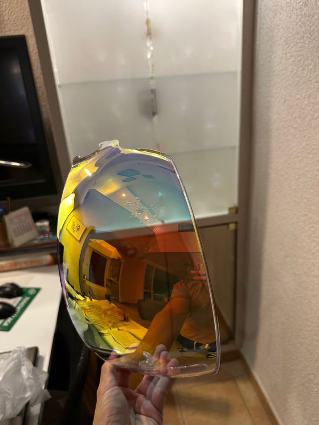 Visera Casco LS2 JET Cromada