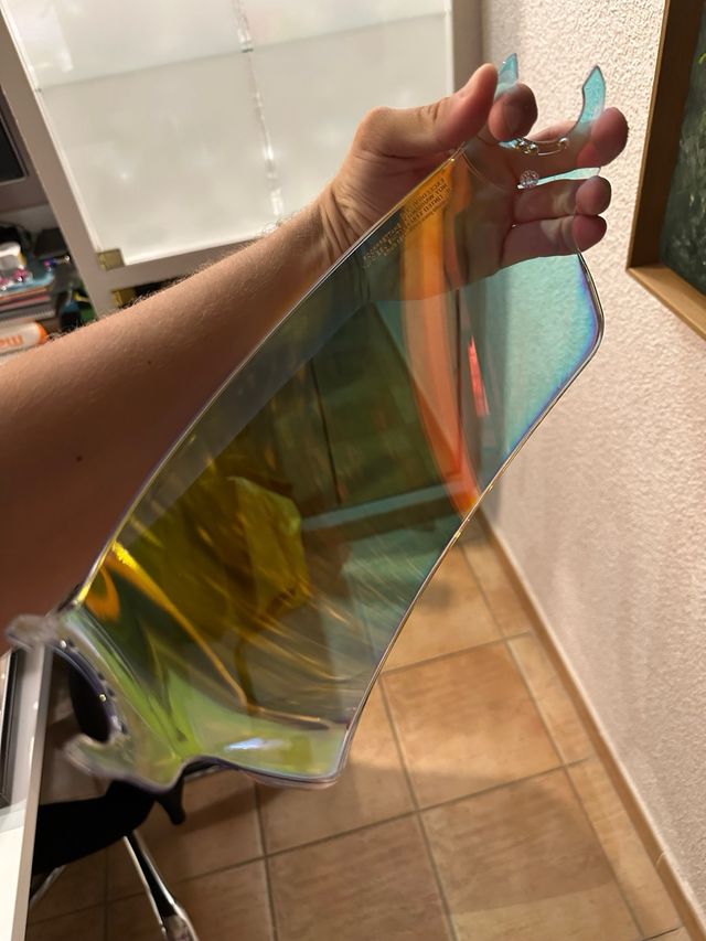 Visera Casco LS2 JET Cromada