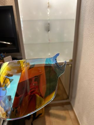 Visera Casco LS2 JET Cromada