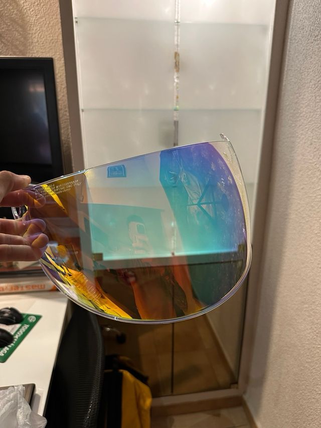 Visera Casco LS2 JET Cromada