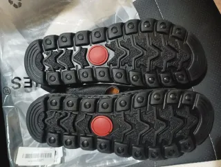 Sandalias de cuero negro talla 47